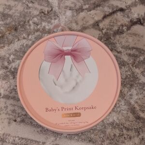 Kate & Milo Baby's Print Keepsake - Pink